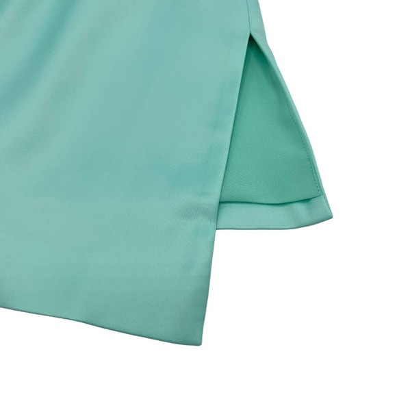 For Love & Lemons Womens Marie Cutout Mini Skirt Aqua Blue Size XXS - Picture 7 of 12